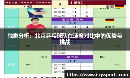 独家分析：北京乒乓球队在速度对比中的优势与挑战